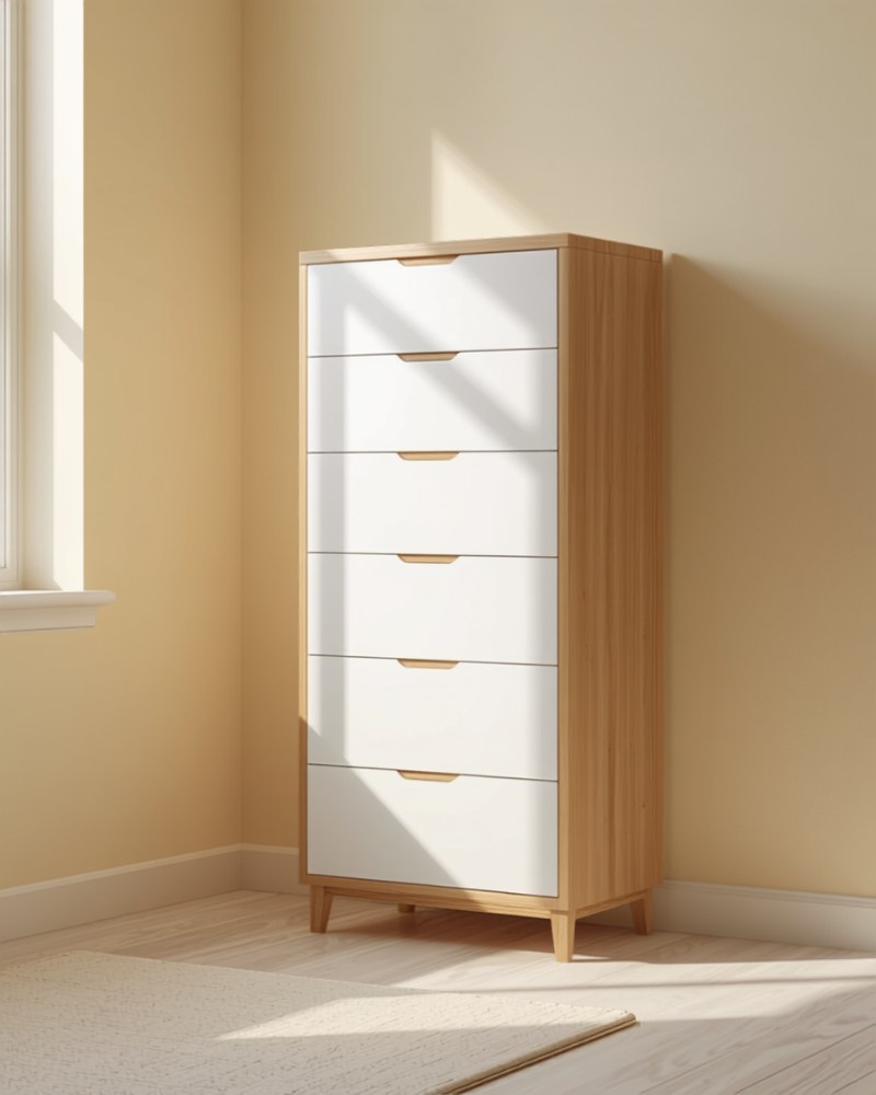 Tall chest of drawers